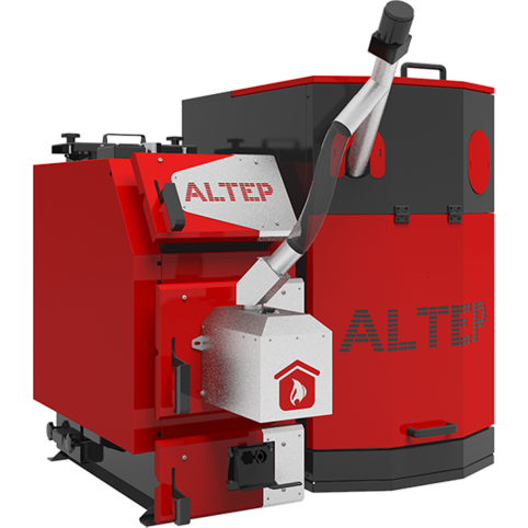 Котел полуавтоматический твердотопливный ALTEP Trio Uni Plus 40 кВт Котлы водогрейные