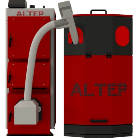 Котел автоматический пеллетный длительного горения ALTEP Duo Uni Pellet Plus 95 кВт Котлы водогрейные